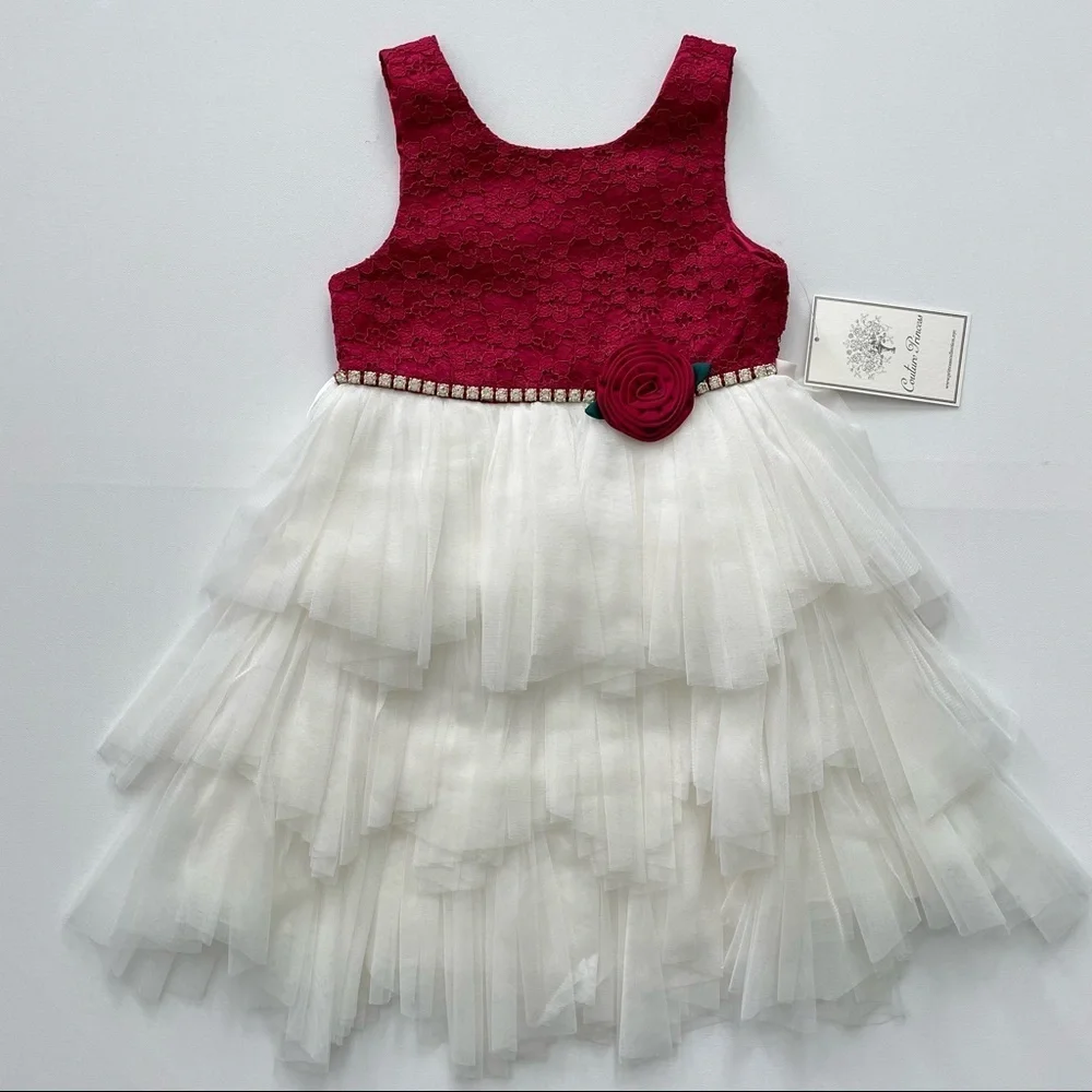 Couture Princess Little Girl Dress Size 6